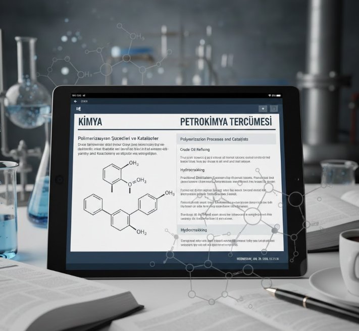 Kimya ve Petrokimya Tercümesi