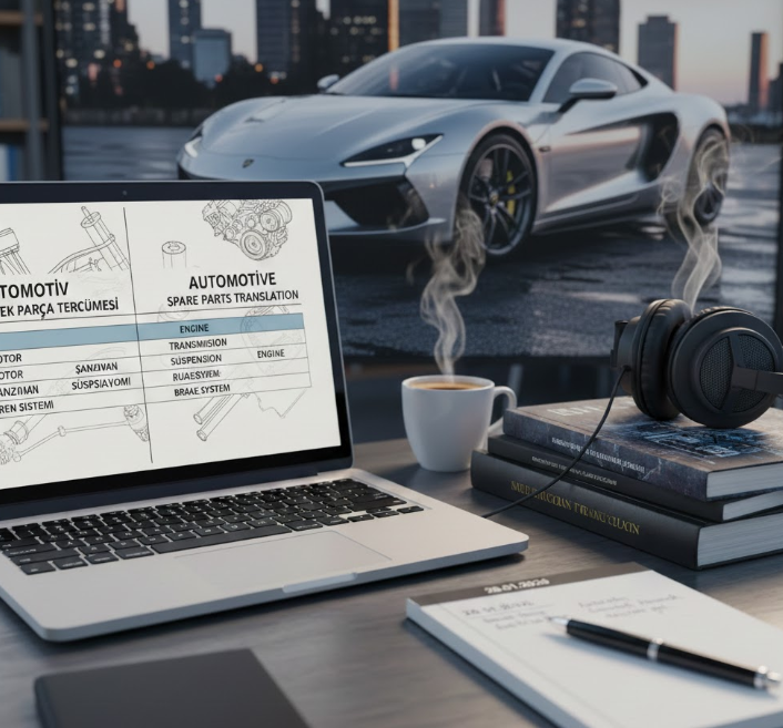 Otomotiv ve Yedek Parça Tercümesi